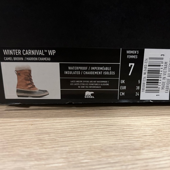 NEW WITH BOX SOREL women’s size 7 - Picture 5 of 5